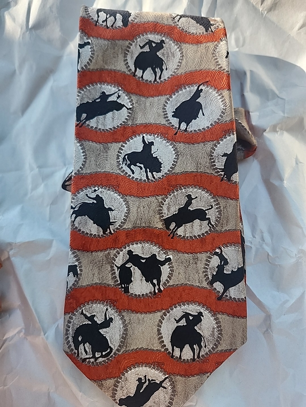 lot of2 Vtg rockmount ranch wear limited editionralph marlin 100%silkrockabilly